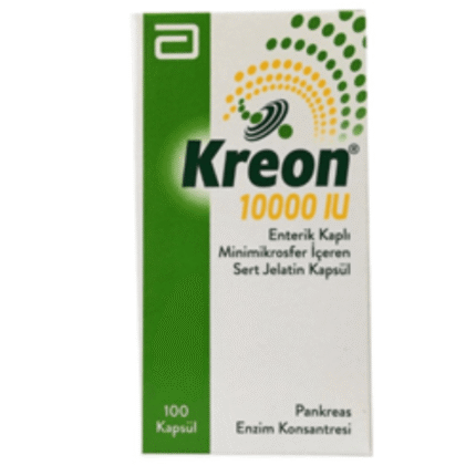 Kreon 10000 IU Price in Pakistan | Buy Kreon 10000 IU 100 tablet Online