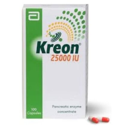 Kreon 25000 iu price in Pakistan