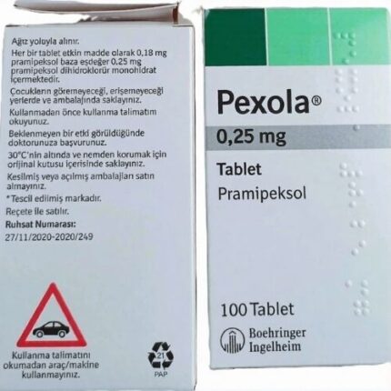 Pexola 0.25mg tablet