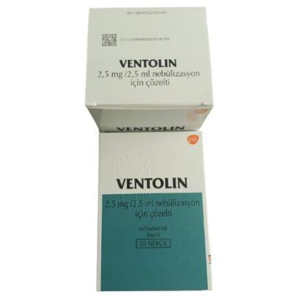 Ventolin nebules price in Pakistan