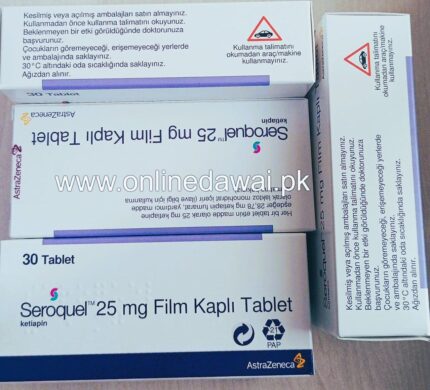 Seroquel 25mg – Powerful Treatment for Mental Health | Price in Pakistan